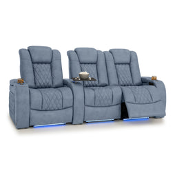 Diamante Italian Leather Zero Gravity Home Theater Seating