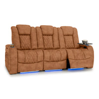 Diamante Italian Leather Zero Gravity Home Theater Seating