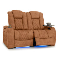 Diamante Italian Leather Zero Gravity Home Theater Seating