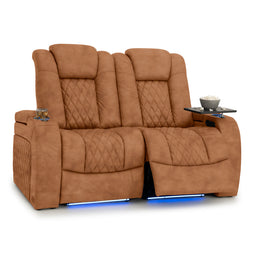 Diamante Italian Leather Zero Gravity Home Theater Seating