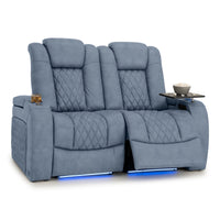 Diamante Italian Leather Zero Gravity Home Theater Seating