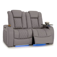 Diamante Italian Leather Zero Gravity Home Theater Seating