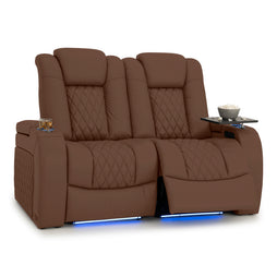Diamante Italian Leather Zero Gravity Home Theater Seating