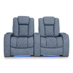 Diamante Italian Leather Zero Gravity Home Theater Seating