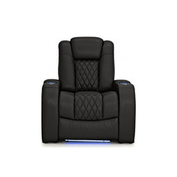 Diamante CoolZeroᵀᴹ Italian Leather Home Theater Seating Single Recliner