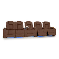 Diamante Italian Leather Zero Gravity Home Theater Seating