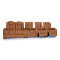 Diamante Italian Leather Zero Gravity Home Theater Seating