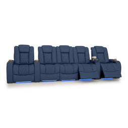 Diamante Italian Leather Zero Gravity Home Theater Seating