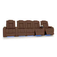 Diamante Italian Leather Zero Gravity Home Theater Seating