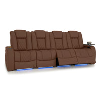 Diamante Italian Leather Zero Gravity Home Theater Seating