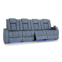 Diamante Italian Leather Zero Gravity Home Theater Seating