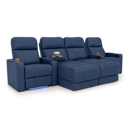 Monterey Chaise CoolZeroᵀᴹ Italian Leather Home Theater Seating