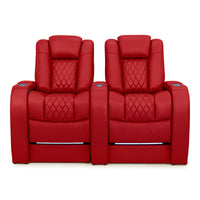 Diamante CoolZeroᵀᴹ Italian Leather BACKROW Theater Seating®