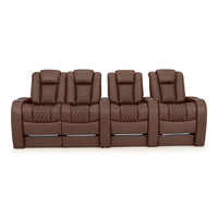 Diamante CoolZeroᵀᴹ Italian Leather BACKROW Theater Seating®