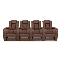 Diamante CoolZeroᵀᴹ Italian Leather BACKROW Theater Seating®