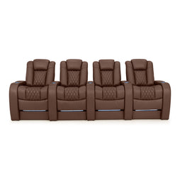 Diamante CoolZeroᵀᴹ Italian Leather BACKROW Theater Seating®