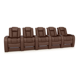 Diamante CoolZeroᵀᴹ Italian Leather BACKROW Theater Seating®
