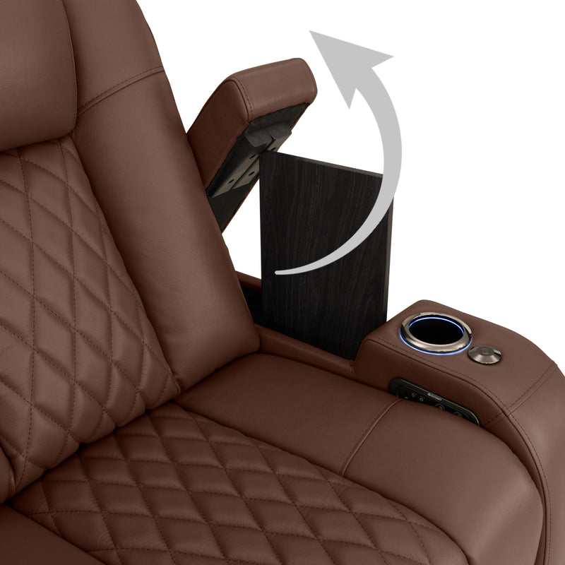 Hidden In-Arm Storage