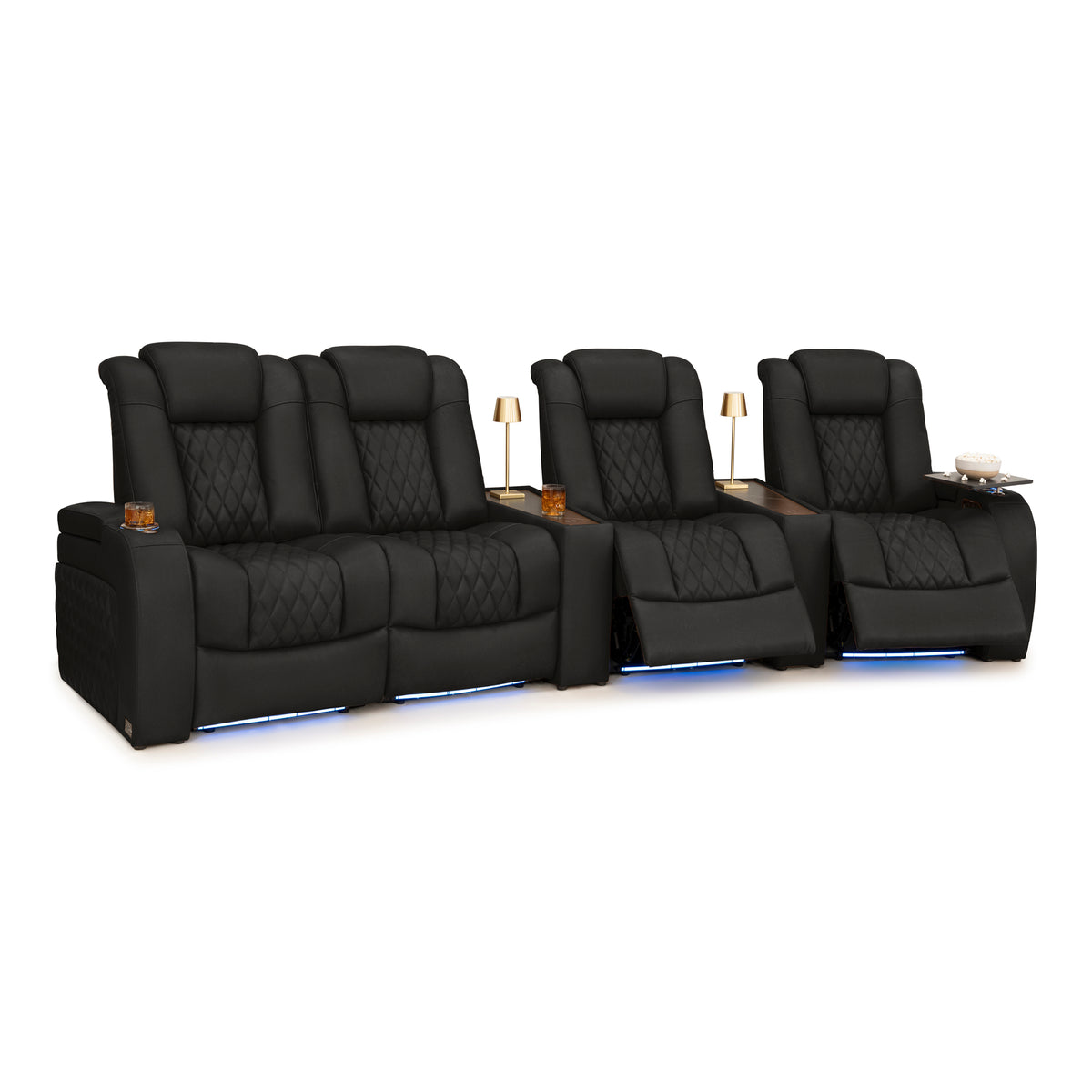 Seatcraft Diamante CoolZeroᵀᴹ Wedge Table Home Theater Seating