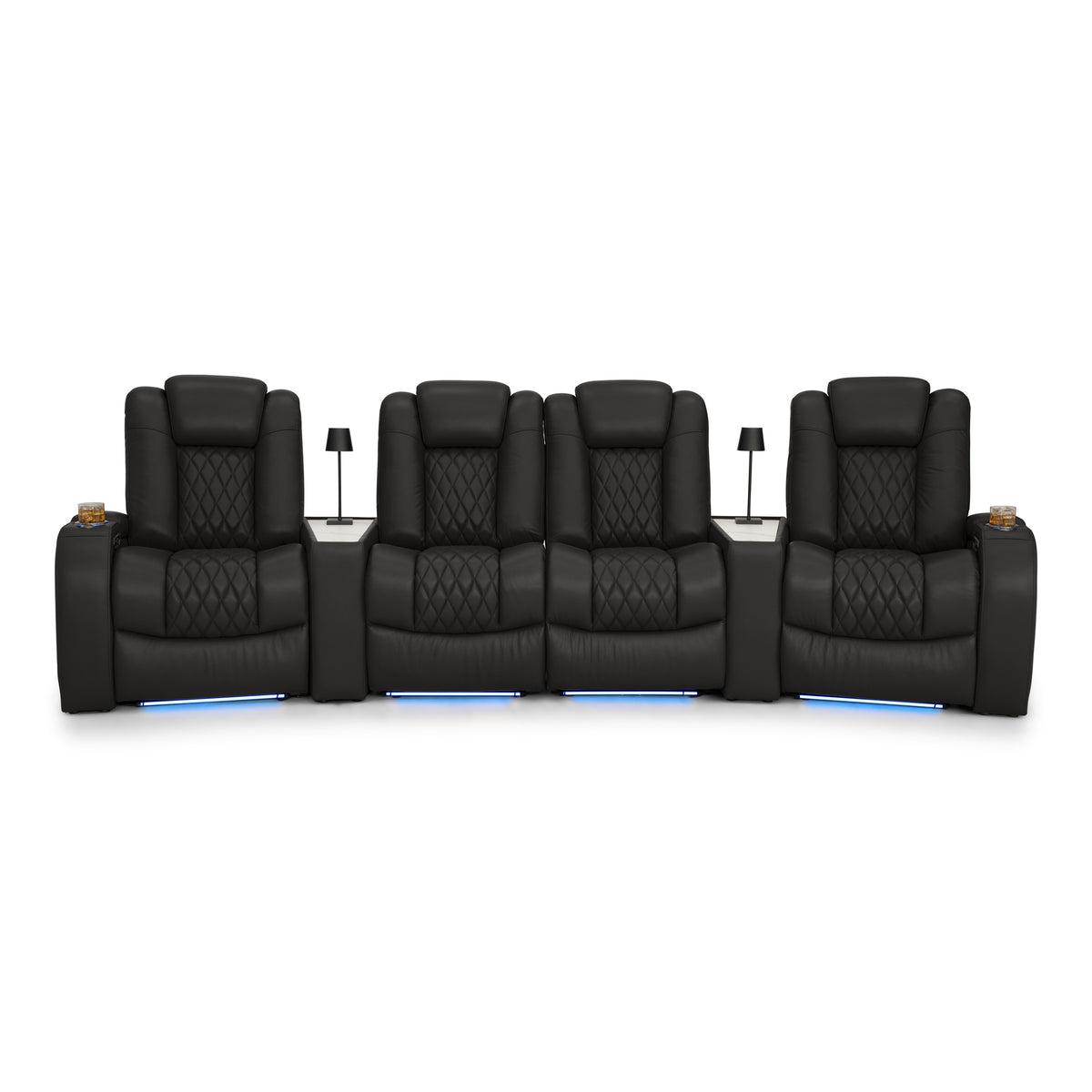 Seatcraft Diamante CoolZeroᵀᴹ Wedge Table Home Theater Seating