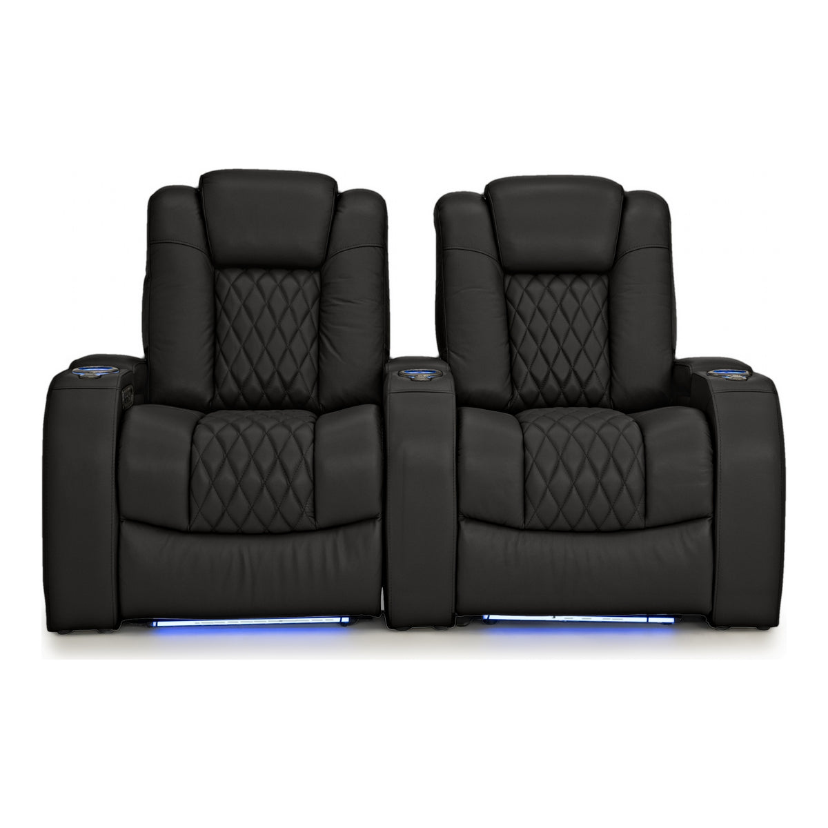 Diamante Italian Leather Zero Gravity Home Theater Seating