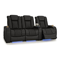 Diamante Italian Leather Zero Gravity Home Theater Seating