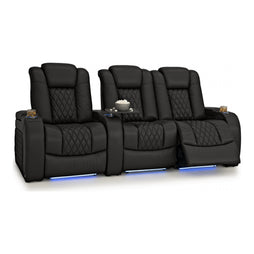 Diamante Italian Leather Zero Gravity Home Theater Seating