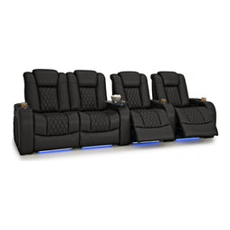 Diamante Italian Leather Zero Gravity Home Theater Seating