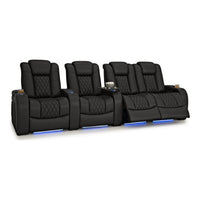 Diamante Italian Leather Zero Gravity Home Theater Seating