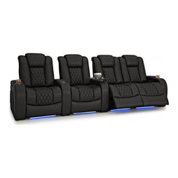 Diamante Italian Leather Zero Gravity Home Theater Seating