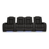 Diamante Italian Leather Zero Gravity Home Theater Seating