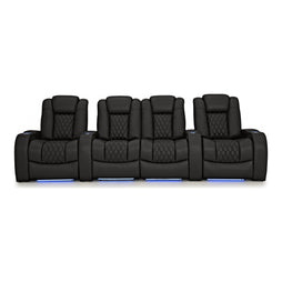 Diamante Italian Leather Zero Gravity Home Theater Seating