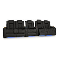 Diamante Italian Leather Zero Gravity Home Theater Seating