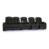 Diamante Italian Leather Zero Gravity Home Theater Seating