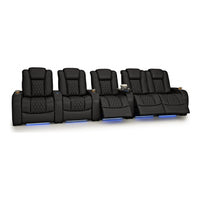 Diamante Italian Leather Zero Gravity Home Theater Seating