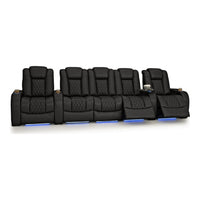 Diamante Italian Leather Zero Gravity Home Theater Seating
