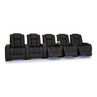 Diamante Italian Leather Zero Gravity Home Theater Seating