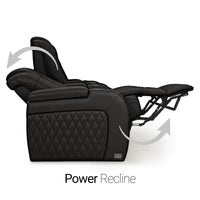 Diamante Italian Leather Zero Gravity Home Theater Seating