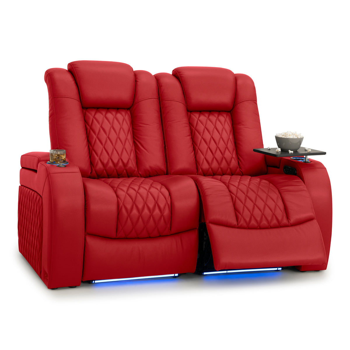 Diamante Italian Leather Zero Gravity Home Theater Seating
