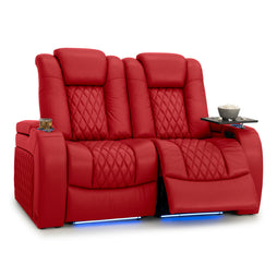 Diamante Italian Leather Zero Gravity Home Theater Seating