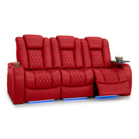 Diamante Italian Leather Zero Gravity Home Theater Seating
