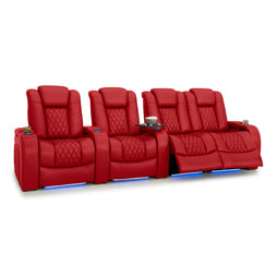 Diamante Italian Leather Zero Gravity Home Theater Seating