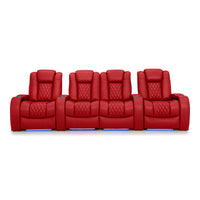 Diamante Italian Leather Zero Gravity Home Theater Seating