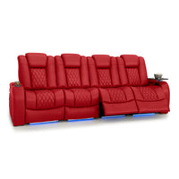 Diamante Italian Leather Zero Gravity Home Theater Seating