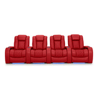 Diamante Italian Leather Zero Gravity Home Theater Seating