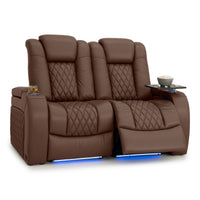 Diamante Italian Leather Zero Gravity Home Theater Seating