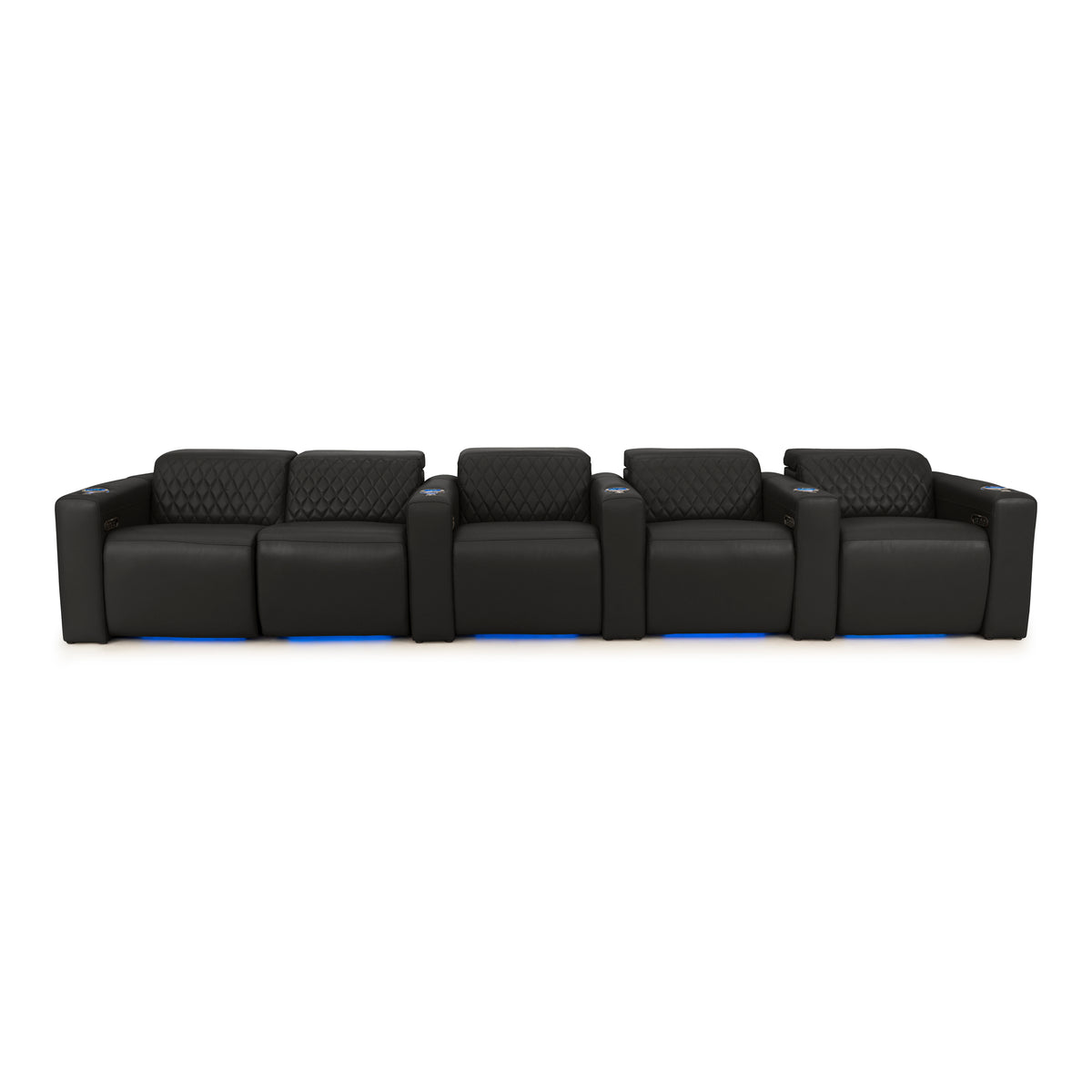 Diamante FX Flip-Up Headrest Home Theater Seats
