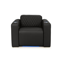 Diamante FX Flip-Up Headrest Single Recliner