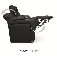 Equinox CoolZeroᵀᴹ Italian Leather BACKROW Theater Seating®