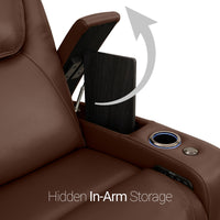 Equinox CoolZeroᵀᴹ Italian Leather BACKROW Theater Seating®